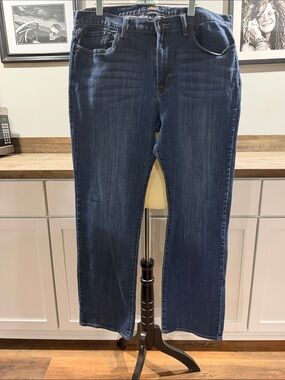 Lucky Brand Blue Vintage 361 Straight Jeans 38x34
